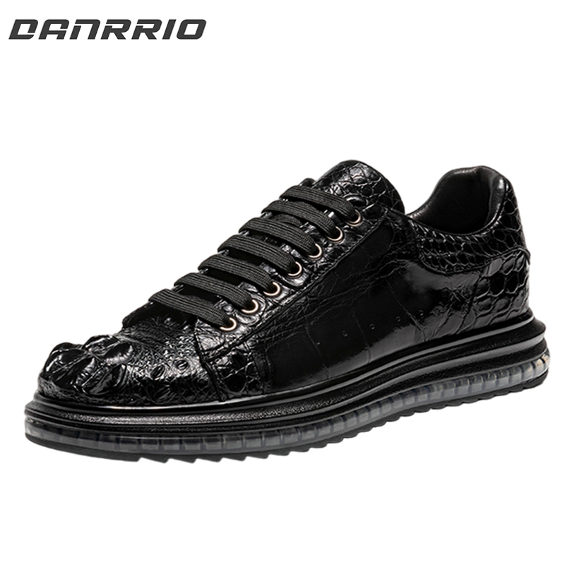 DANRRIO Crocodile Leather Air Cushion Casual Skate Shoes |Custom-made High-end Sneakers DANRRIO.COM DANRRIO