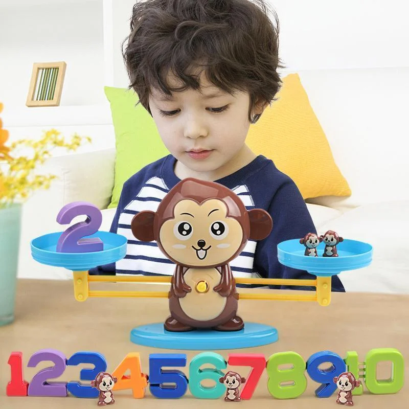Digital balance small animal educational children's early education game toys
