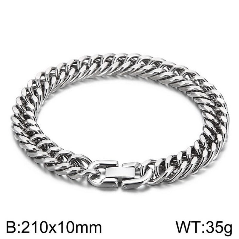 Jewelry Minimalist Geometric 304 Stainless Steel Bracelets Necklace