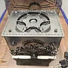 Handmade Metal Mechanical Gear Password Box