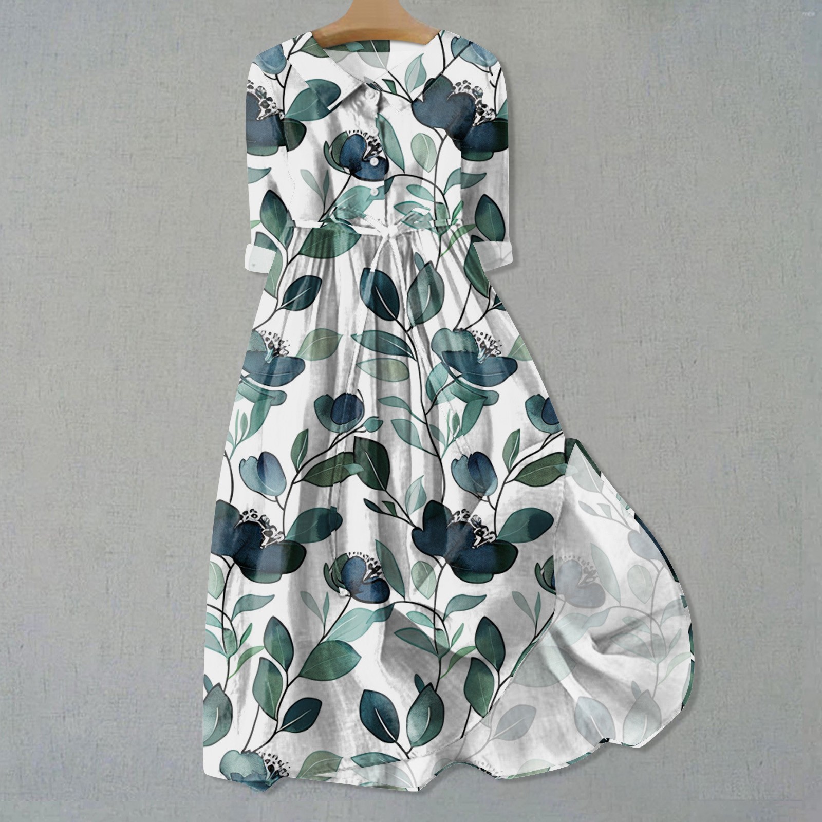 Nulclover Sleeveless Tunics Flower Dress Bohemian Summer Dress Long Sleeve Plain Floral A Line Dresses For Women платье женское вечернее