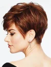Women's Fluffy Brown Short Curly Hair Wig
