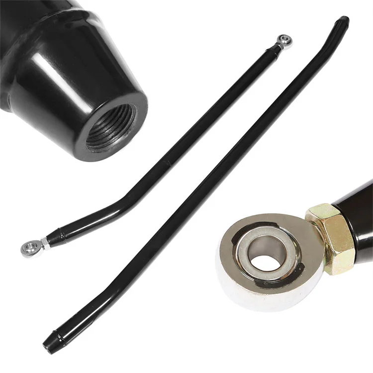Silscvtt Black Steering Linkage Drag Link Tie Rod Upgrade Kit Replacement for 1984-2001 Jeep Cherokee XJ