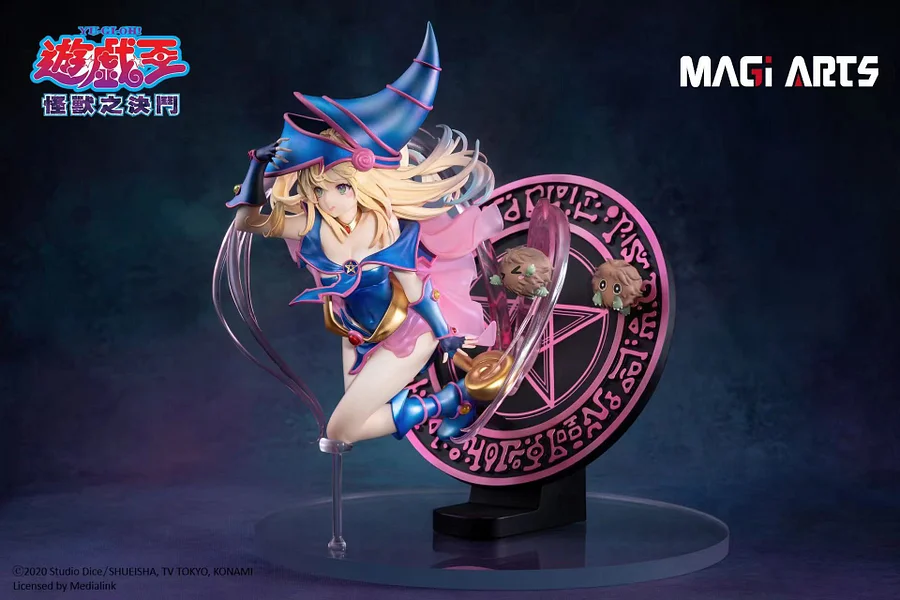 1/6 Scale Licensed Dark Magician Girl & Kuriboh - Duel Monsters