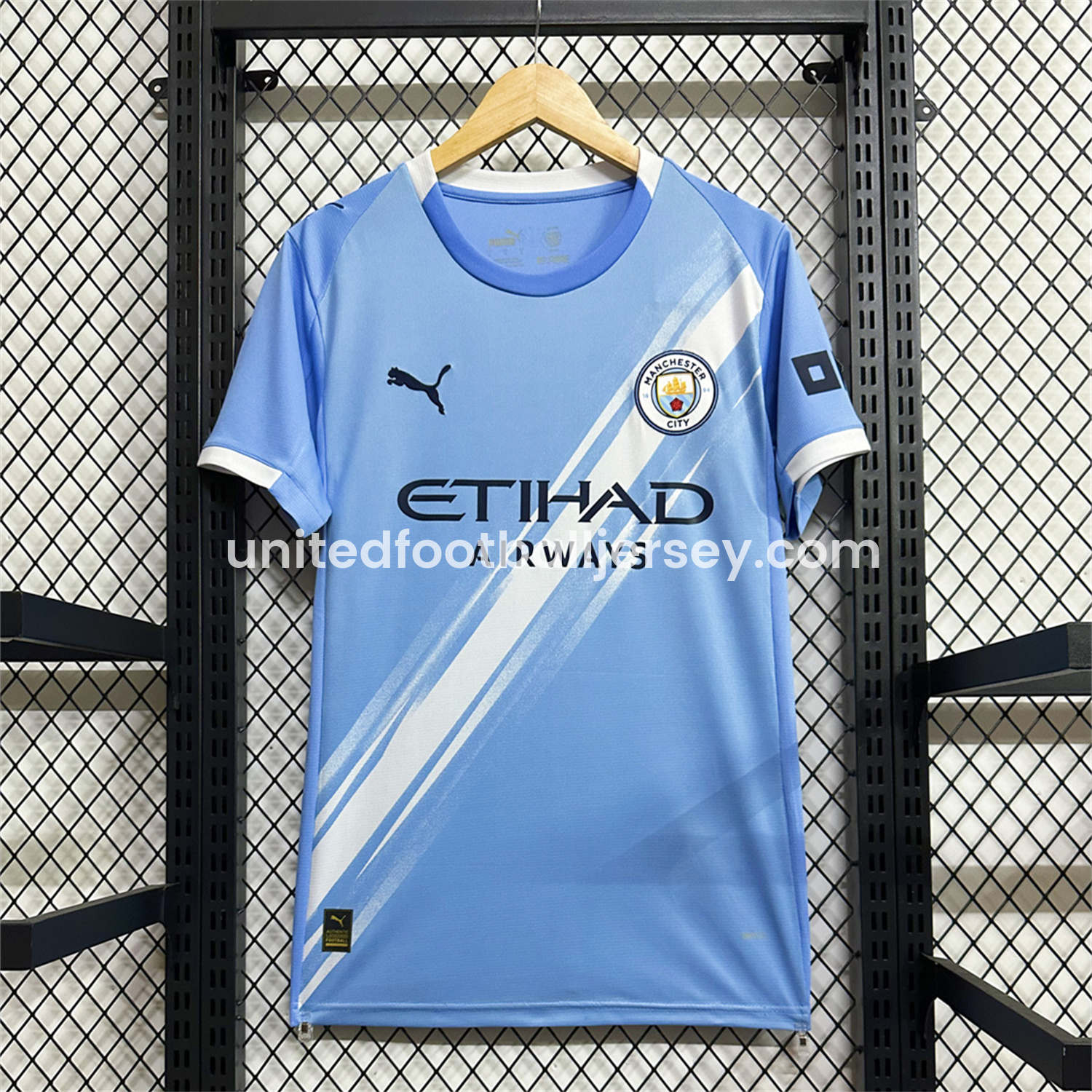 Manchester City 25-26 Home Jersey - Fans Version
