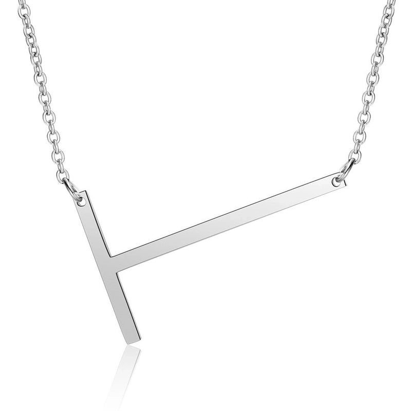 Stainless Steel Fashion Polishing Letter Necklace