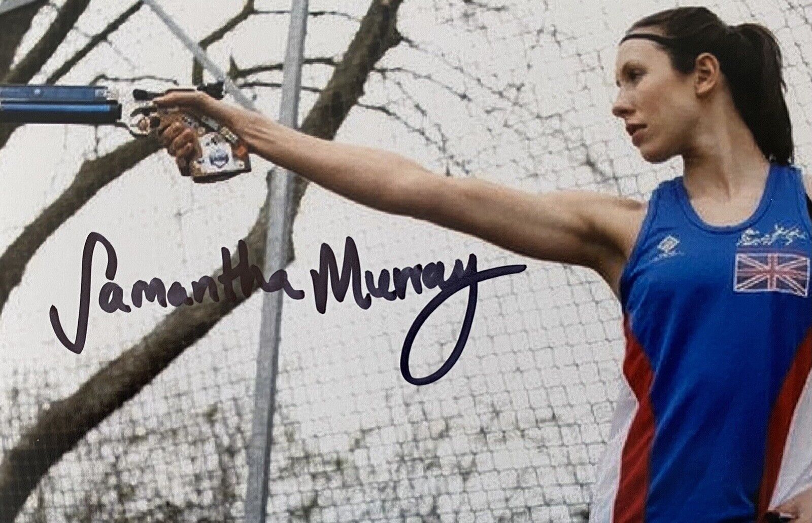 Samantha Murray Genuine Signed 6X4 Photo Poster painting - Team GB - Olympics - Pentathlete 2