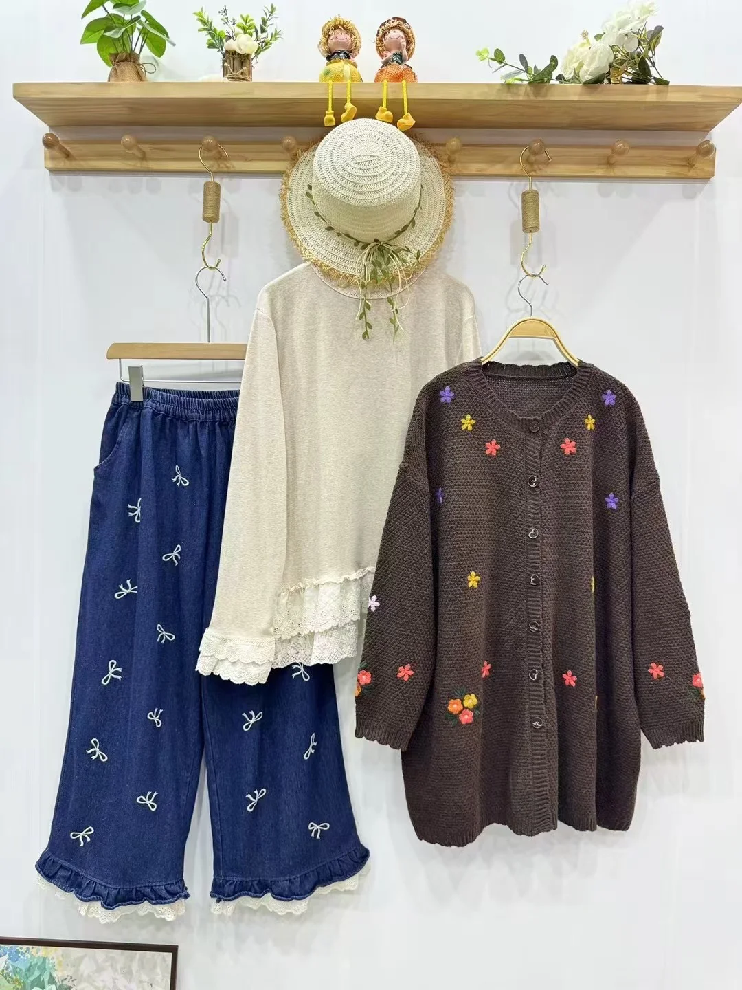 Chicfifth Sweater Women Winter Long Sleeve High Quality Autumn Vintage Top Knitted Cardigan