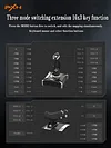 PXN-2119Pro Flight simulator controls Flight Stick with Vibration for xbox one/P4/pc Windows 7/8/10 (P4/xbox one need Original handle guide)（Not Support Mac Systems PS3/ PS5/xp/vista）