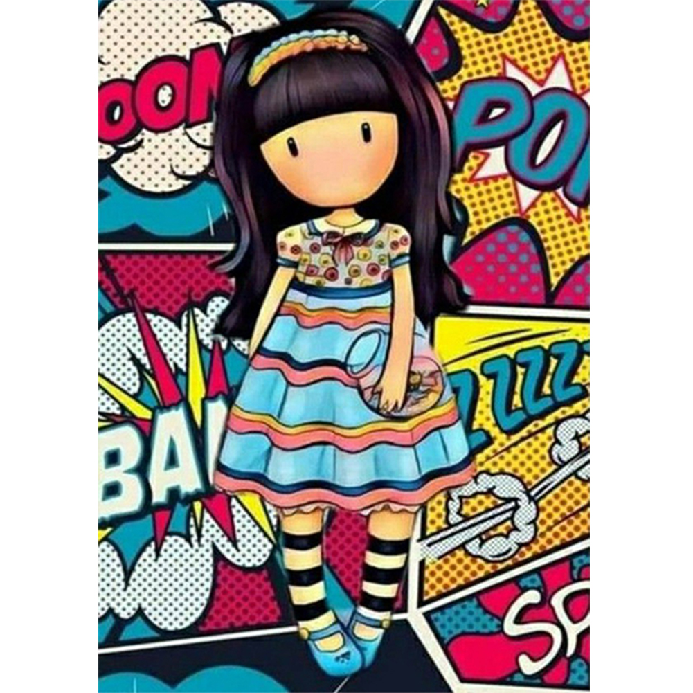 

Goliath Doll - Round Drill Diamond Painting - 30*40CM, 501 Original