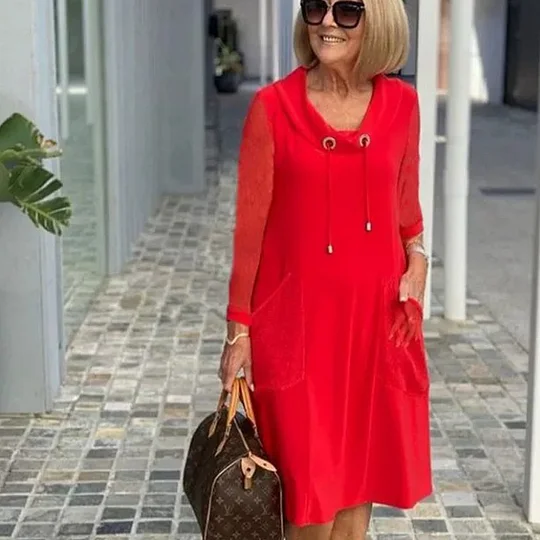 Summer Dresses For Mature Older Women Over 40, 50, 60, 70 - OlderIn Seniors  & Elderly Fashion