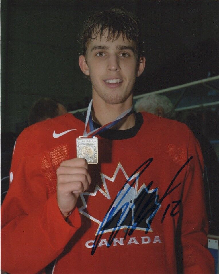 Team Canada Brandon Sutter Autographed Signed 8x10 NHL Photo Poster painting COA M