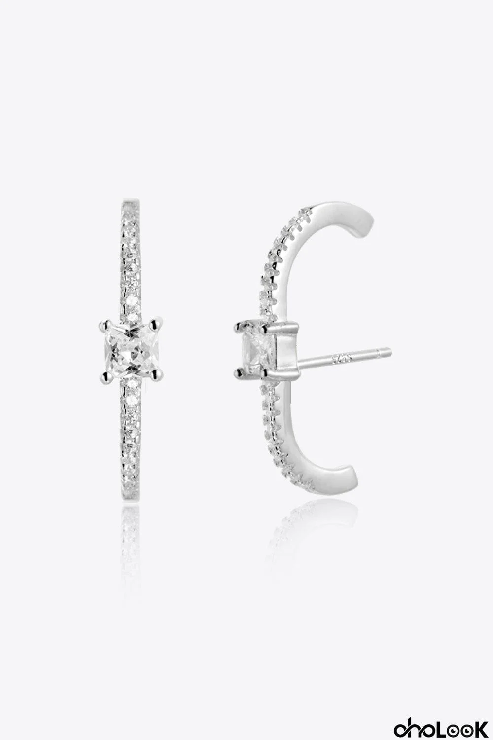 Zircon 925 Sterling Silver Earrings
