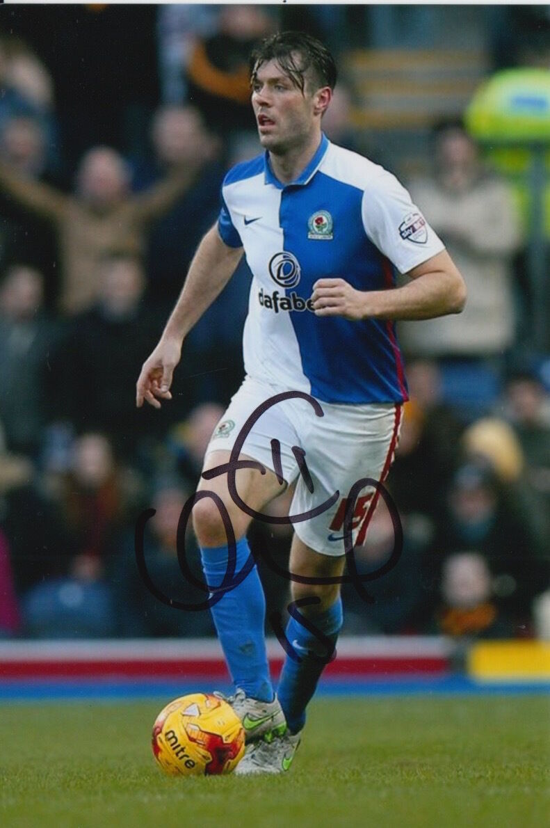 BLACKBURN ROVERS HAND SIGNED ELLIOTT WARD 6X4 Photo Poster painting.