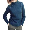 Gioiacombo&trade; Maglione pullover twist a mezzo collo alto