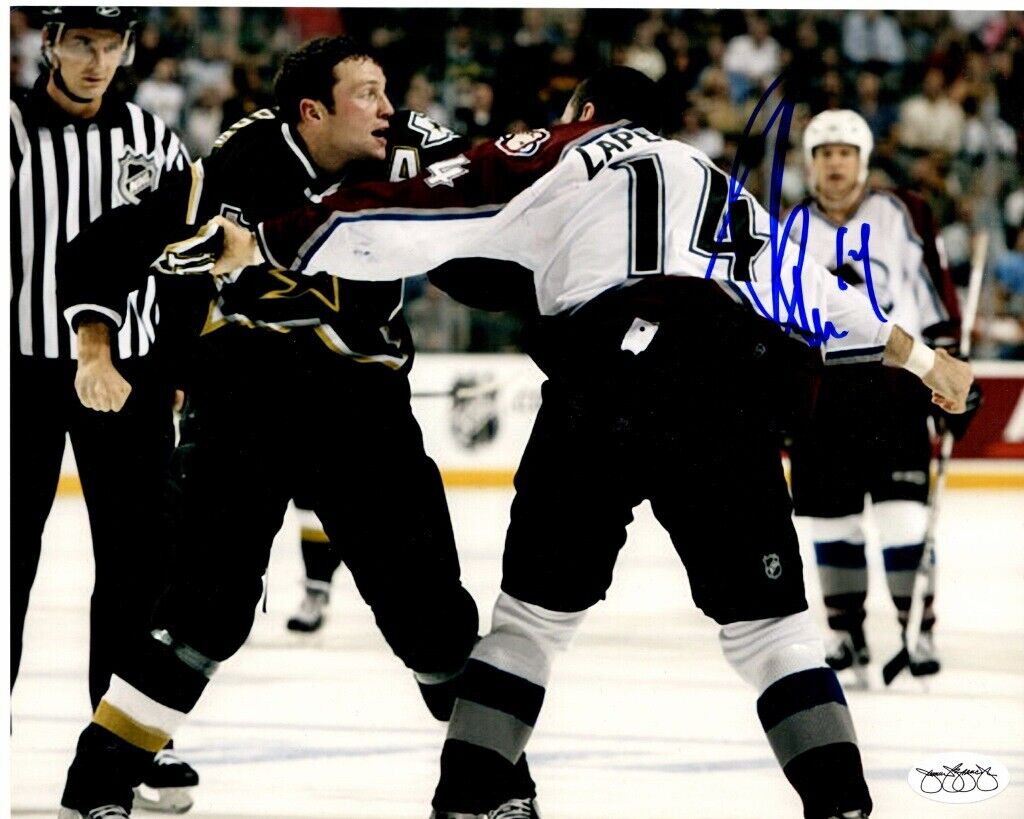 Ian Laperriere Signed - Autographed Colorado Avalanche 8x10 inch Photo Poster painting