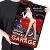 Garage Girl - Vintage Metal Signs - 20*30cm/30*40cm