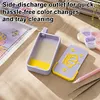 Crown Flip Cover Diamond Painting Sorting Tray with Spout (Lavender)