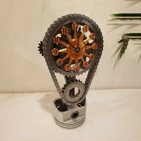 ✨This Week's Special Price 💥Motorized Rotating Chain Clock