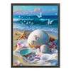 Beach Shells - 11CT Stamped Cross Stitch - 40*50cm