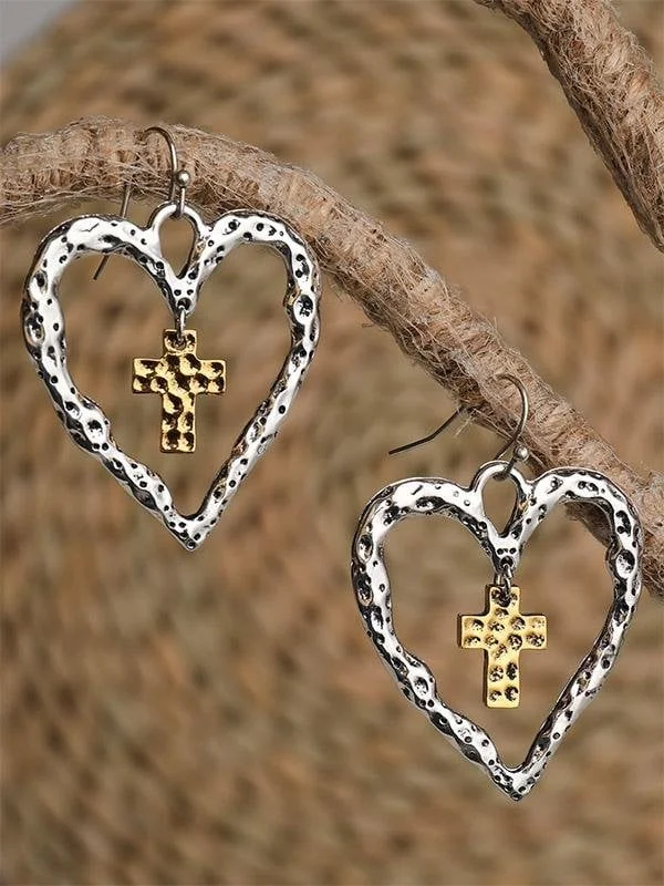 Women's Cross Earrings