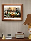 (US Only)Paint By Numbers Kit On Canvas DIY Oil Art Flower Picture Home Wall Decor50x40cm