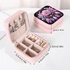 (US Local)DIY Cat Diamond Painting Kit Rotatable Mirror w Diamond Painting Jewelry Box