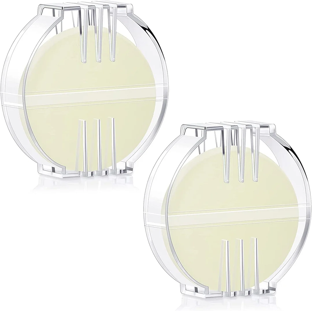 Water-soluble Embroidery Thread Beeswax Block with Box DIY Cross Stitch Wax