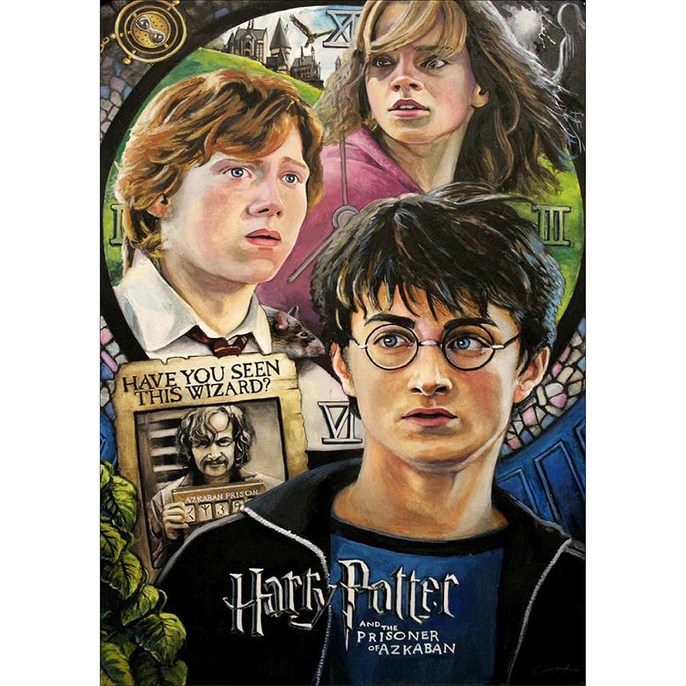 

30*40CM - Harry Potter - Round Drill Diamond Painting, 501 Original