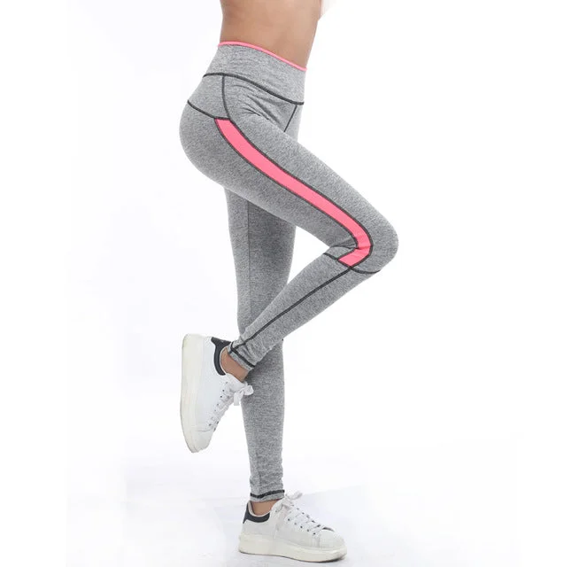 Authentic Legging Spring Grey with Pink