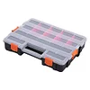 Double Side Tools Box Organizer Hardware Storage Box for Screws Nuts Nails Bolts