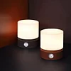 Multifunctional Bedside Lamp Cylindrical Table Lamp Study Bedroom LED Reading Lamp