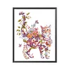 Cat - 11CT Stamped Cross Stitch Kit(40*48cm)