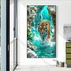 Diamond Painting - Full Round Drill - Tiger(Canvas|40*70cm)