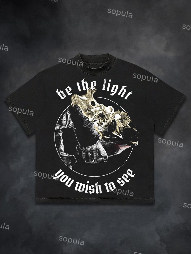 Immediate Action Cotton T-shirt - SOPULA