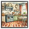 Orange Kitchen Restaurant-11CT Stamped Cross Stitch 50*50cm/19.69*19.69in