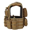 NIJ IV One-Button Release Multifunctional Hanging Tactical Vest Breathable Wear-Resistant Bulletproof Vest
