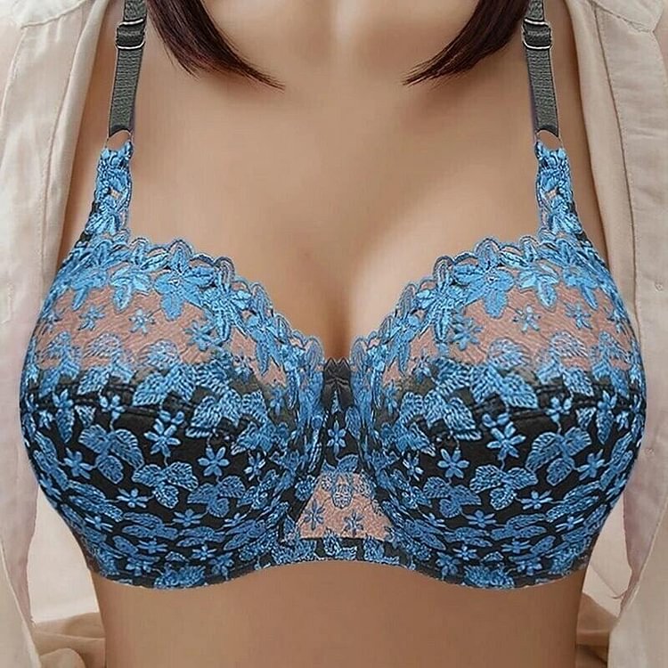 Plus Size Bra Women Wire Free Comfort Soft Breathable🔥