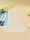 Acrylic Magnetic Photo Frame, Display Stand, Place Card Crystal Frame