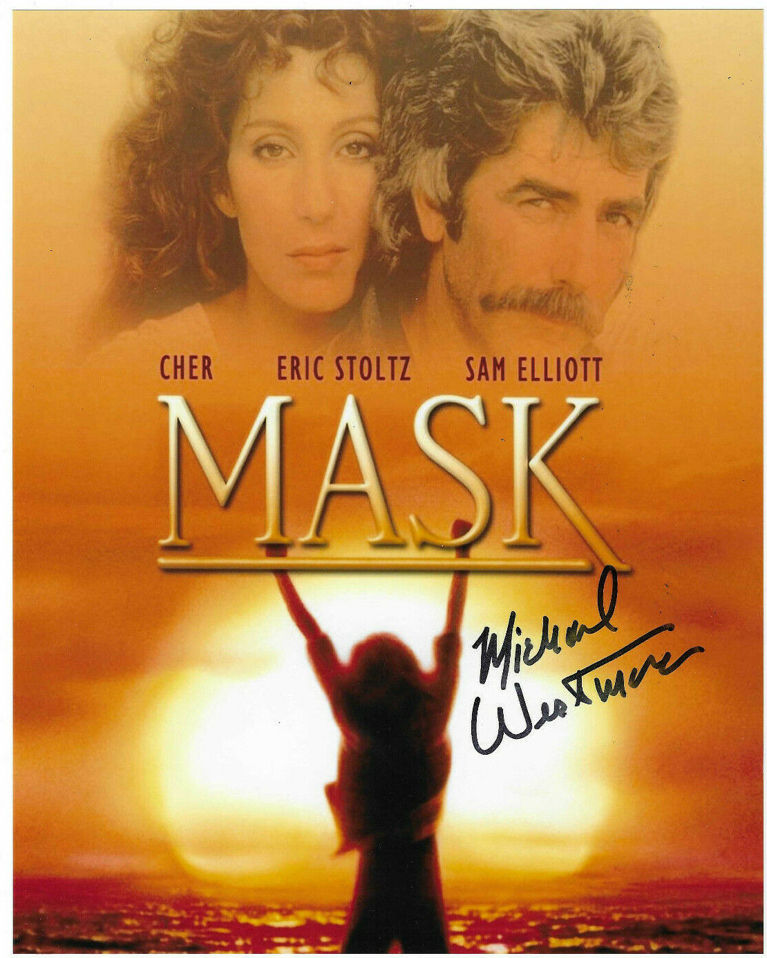 Michael Westmore Authentic Signed 8x10 Photo Poster painting Autograph, Mask, Oscar Winner