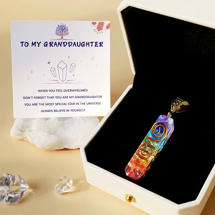 GRANDDAUGHTER - Forever Linked - Chakra Healing Necklace