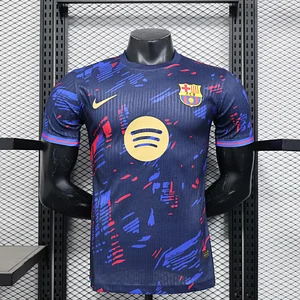 2025/2026 Player Version Barcelona Special Edition Navy blue Football Shirt 1:1 Thai Quality