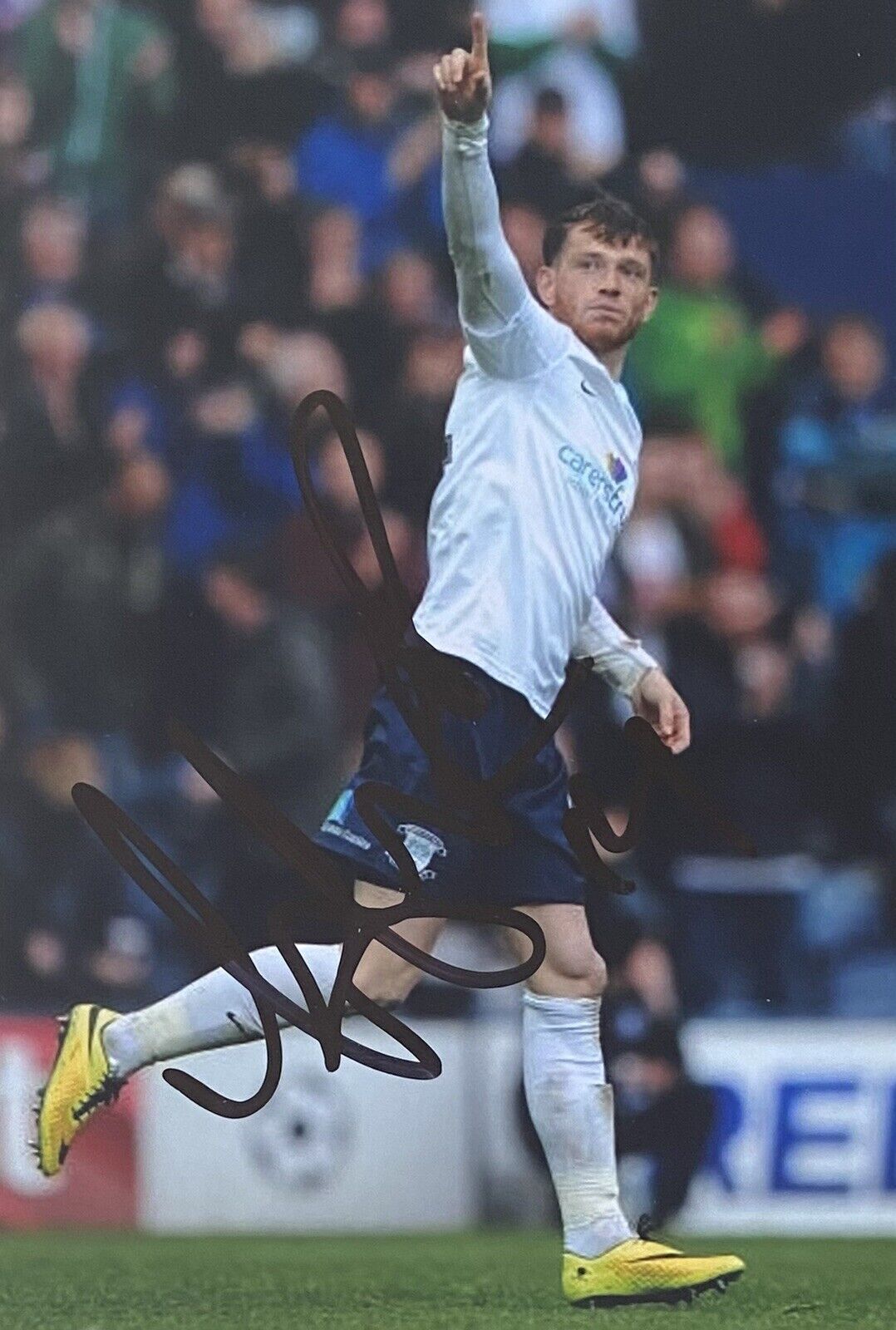 Joe Garner Genuine Hand Signed 6X4 Preston North End Photo Poster painting