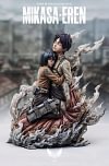 1/6 Scale Embrace Mikasa Ackerman & Eren Yeager - Attack On Titan Resin Statue - Saoirse Studio