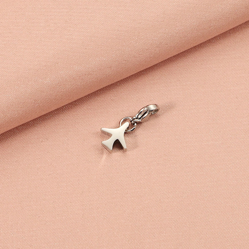 1 Piece 304 Stainless Steel Solid Color Pendant