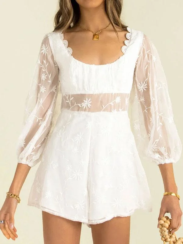 Long sleeves gorgeous playsuit