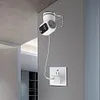 Wall Mount Acrylic Bracket Adhesive Wall Shelf for Eufy Security Indoor Cam S350