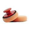 6 Pcs Car Wax Washing Polishing Sponge Applicator Pad Gripper Handle Polish Pad