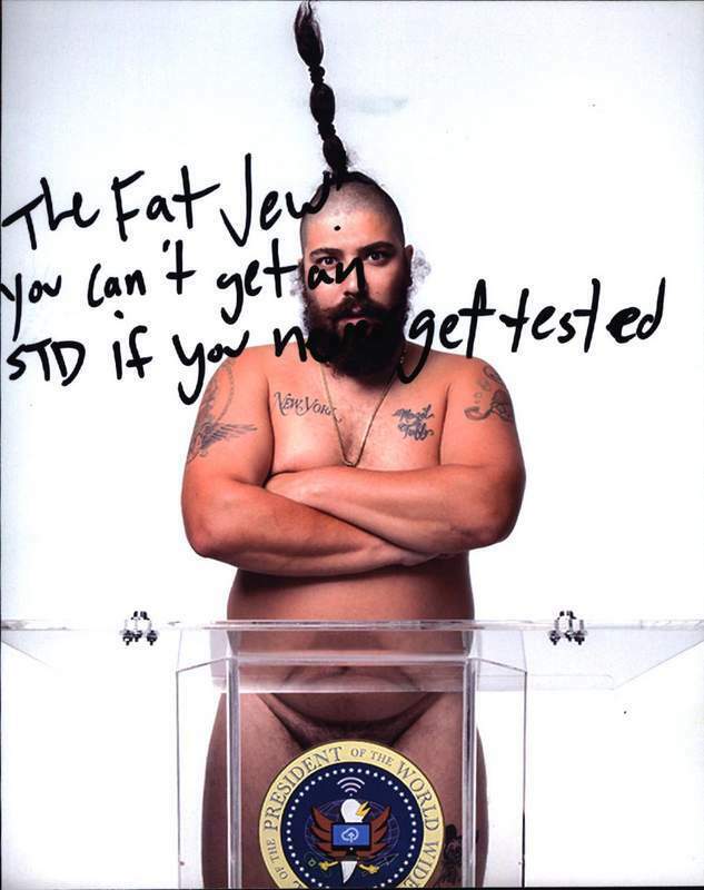 The Fat-Jew authentic signed celebrity 8x10 Photo Poster painting W/Cert Autograph 735