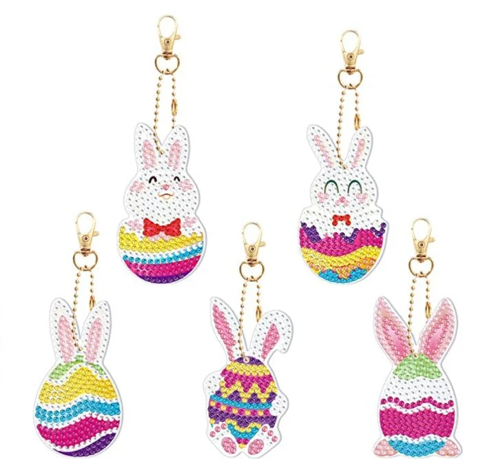 Easter Collection | Keychain | Five Piece Set